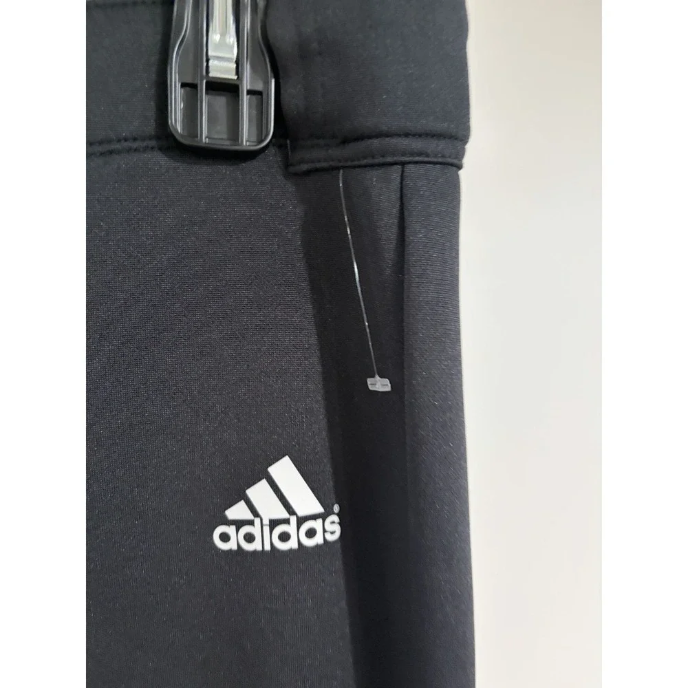 Adidas mens baseball pants black stretch size XL‎ athletic aeroready EUC C112